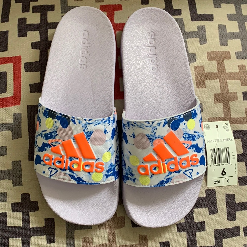 NWT Adidas Adilette Shower Slide